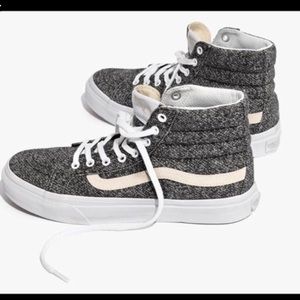 Madewell x Vans Gray Hightops